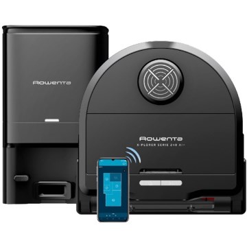 Rowenta - Розумний робот-пилосос зі шваброю X-PLORER S240+ AI Animal & Allergy Wi-Fi 5200 mAh