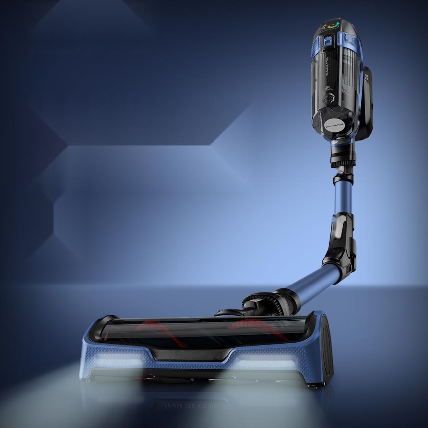 Rowenta - Стрижневий пилосос зі шваброю X-FORCE FLEX ANIMAL AQUA AUTO 3в1 480W/32,4V 2500 mAh синій
