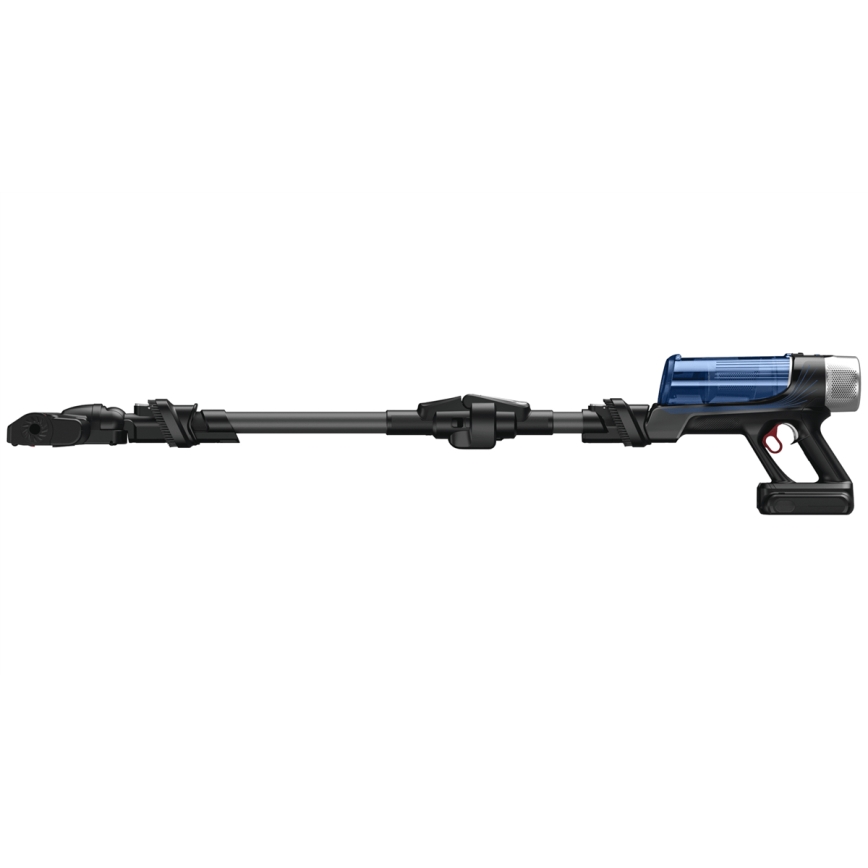 Rowenta - Стрижневий пилосос зі шваброю X-FORCE FLEX ANIMAL AQUA AUTO 4в1 250W/25,2V 2500 mAh чорний/синій