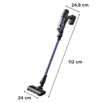 Rowenta - Стрижневий пилосос X-PERT 2в1 140W/18V 2500 mAh фіолетовий