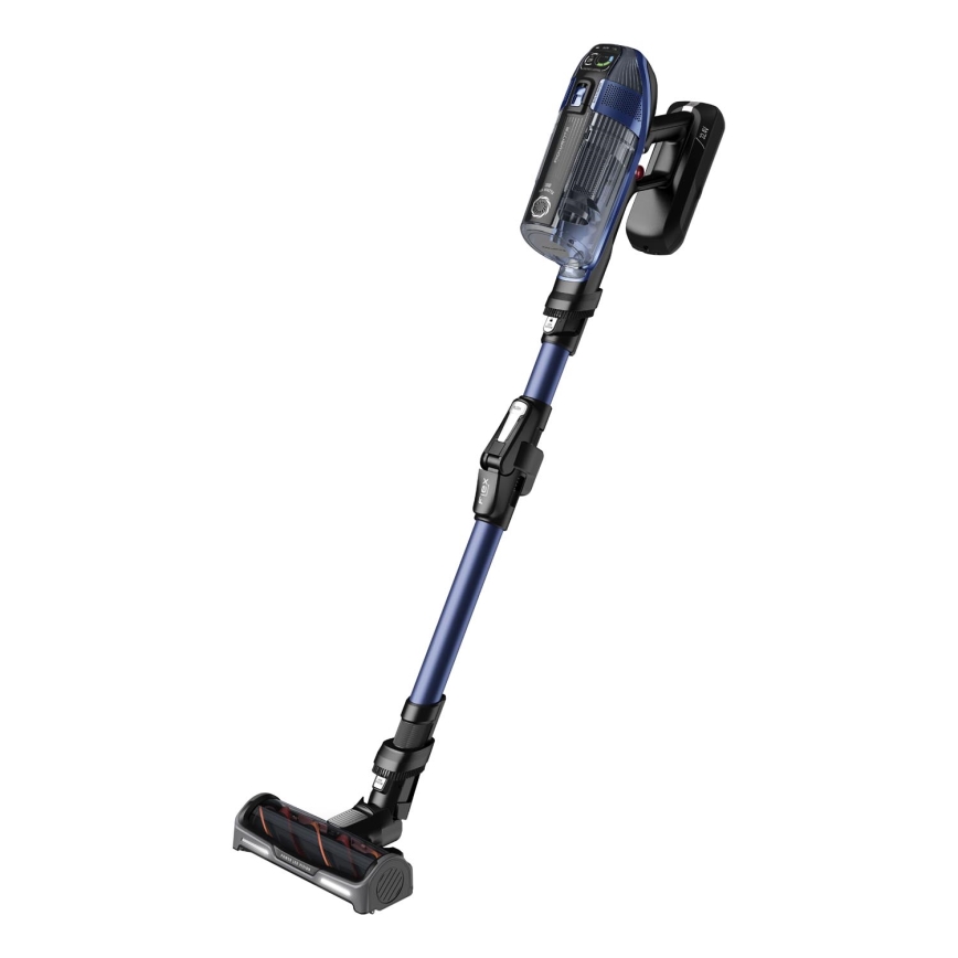 Rowenta - Стрижневий пилосос зі шваброю X-FORCE FLEX ANIMAL AQUA AUTO 3в1 480W/32,4V 2500 mAh синій