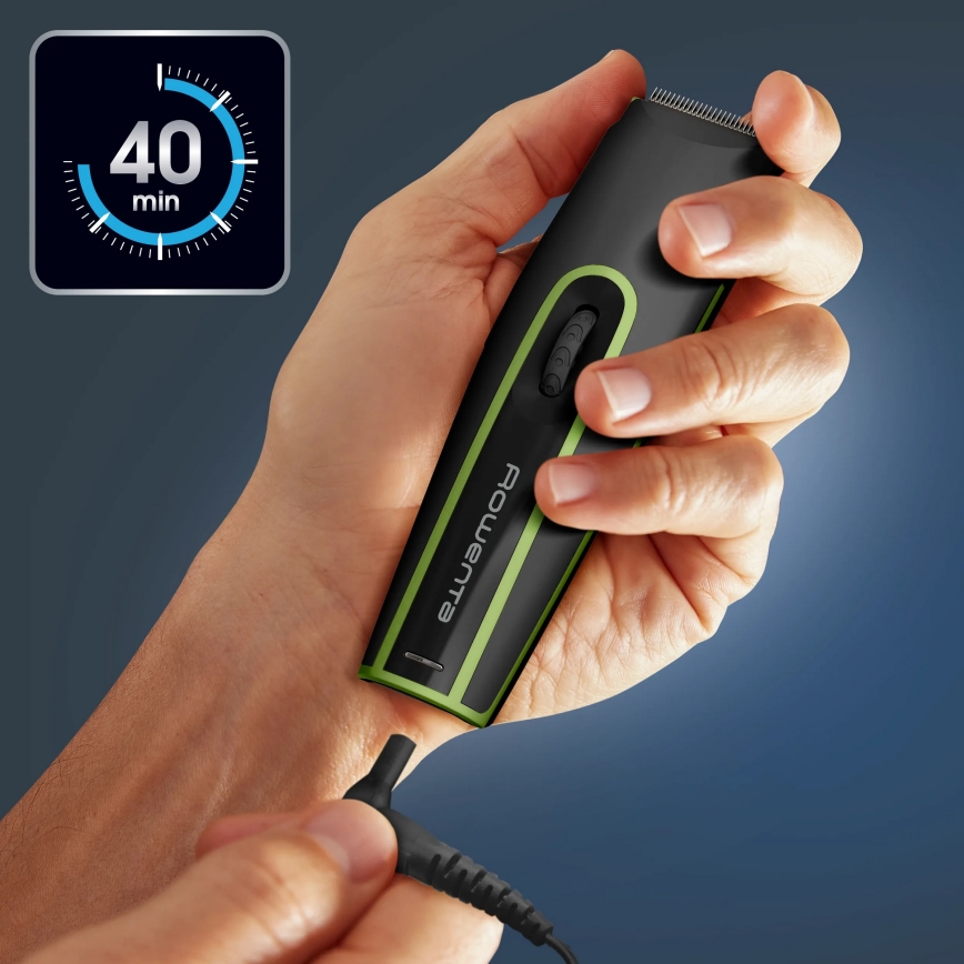Rowenta - Тример SPORT COLLECTION 600 mAh чорний