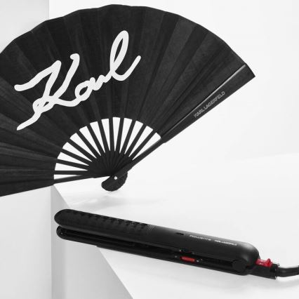 Rowenta - Утюжок для волос KARL LAGERFELD OPTILISS черный