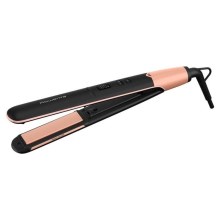 Rowenta - Утюжок для волос с ЖК-дисплеем EXPRESS SHINE 39W/230V розовое золото