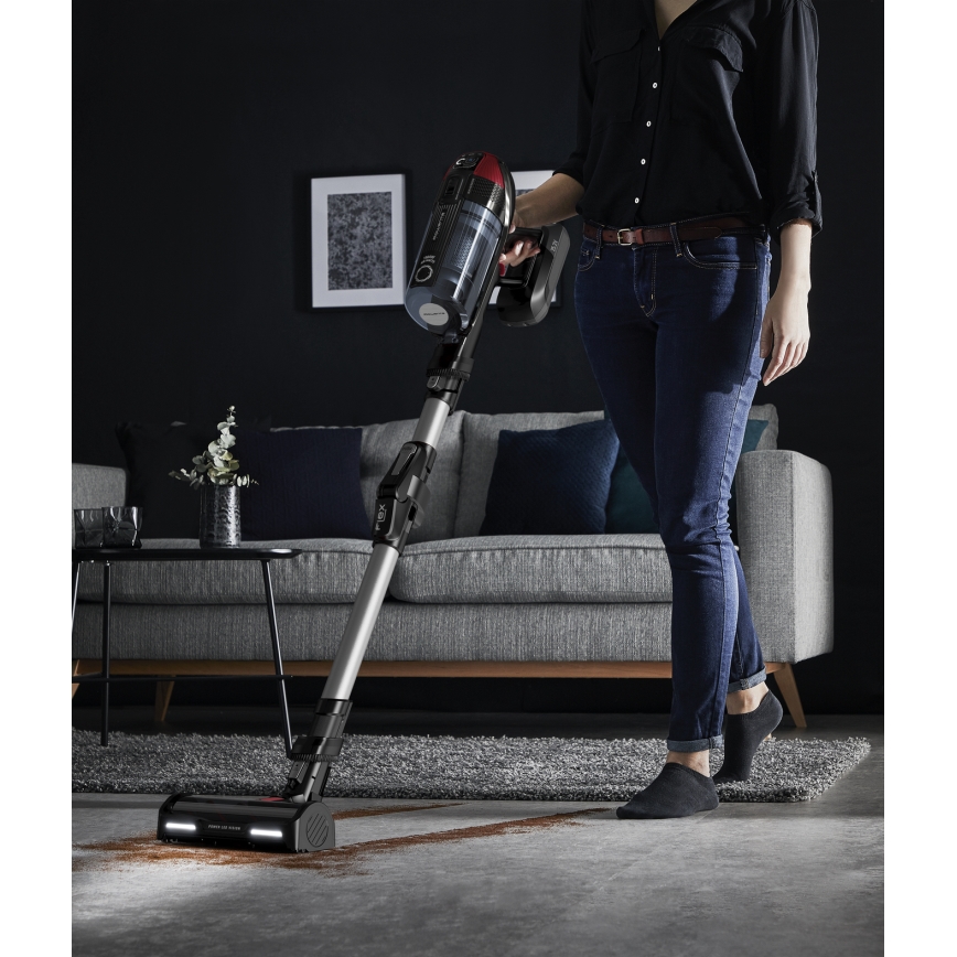 Rowenta - вертикальний пилосос X-FORCE FLEX ANIMAL CARE 320W/25,2V чорний 2000 mAh