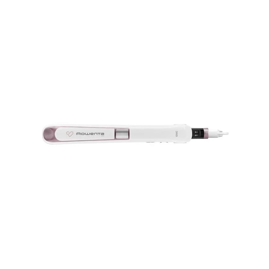 Rowenta - Вирівнювач для волосся з РК-дисплеєм PREMIUM CARE 32W/230V рожевий/білий