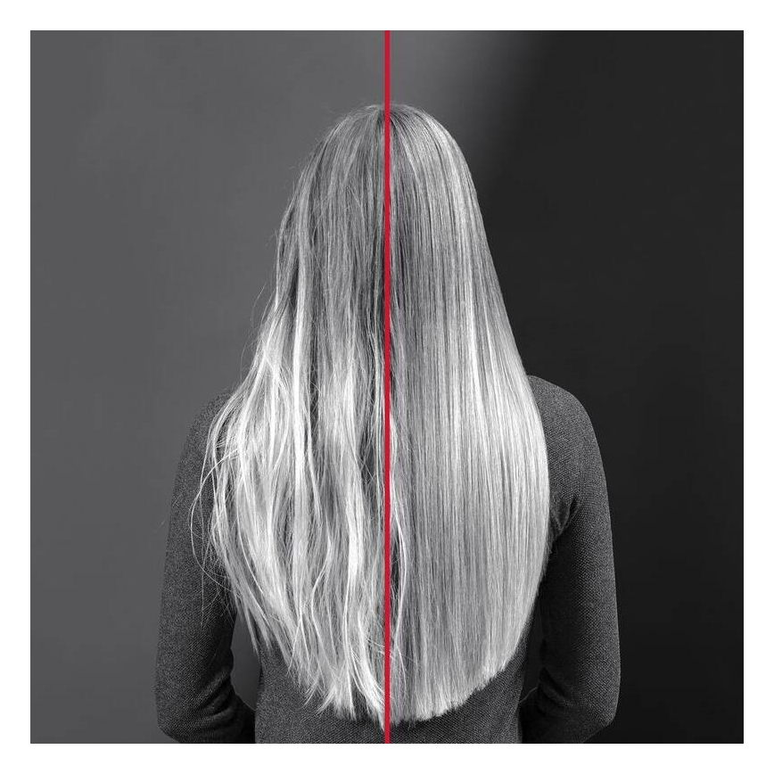 Rowenta - Вирівнювач для волосся KARL LAGERFELD OPTILISS чорний