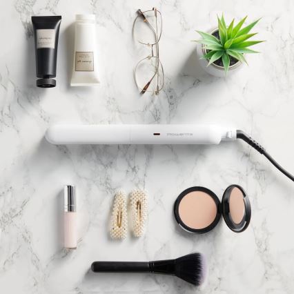 Rowenta - Вирівнювач для волосся OPTILISS білий