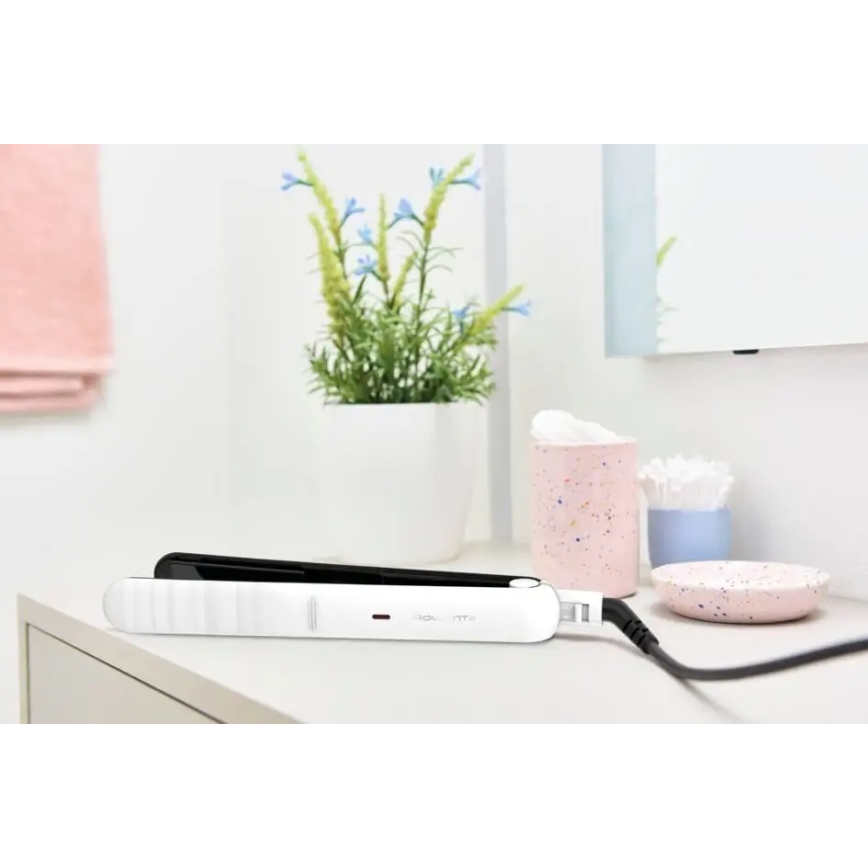 Rowenta - Вирівнювач для волосся OPTILISS білий