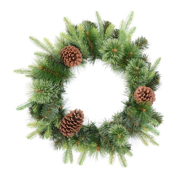 Рождественский венок WREATHS диаметр 60 см