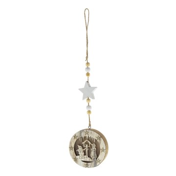 Рождественское LED-украшение, 2xCR2032, тёплый белый