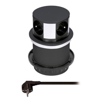 Розеточная колонна в столешницу 4x230V