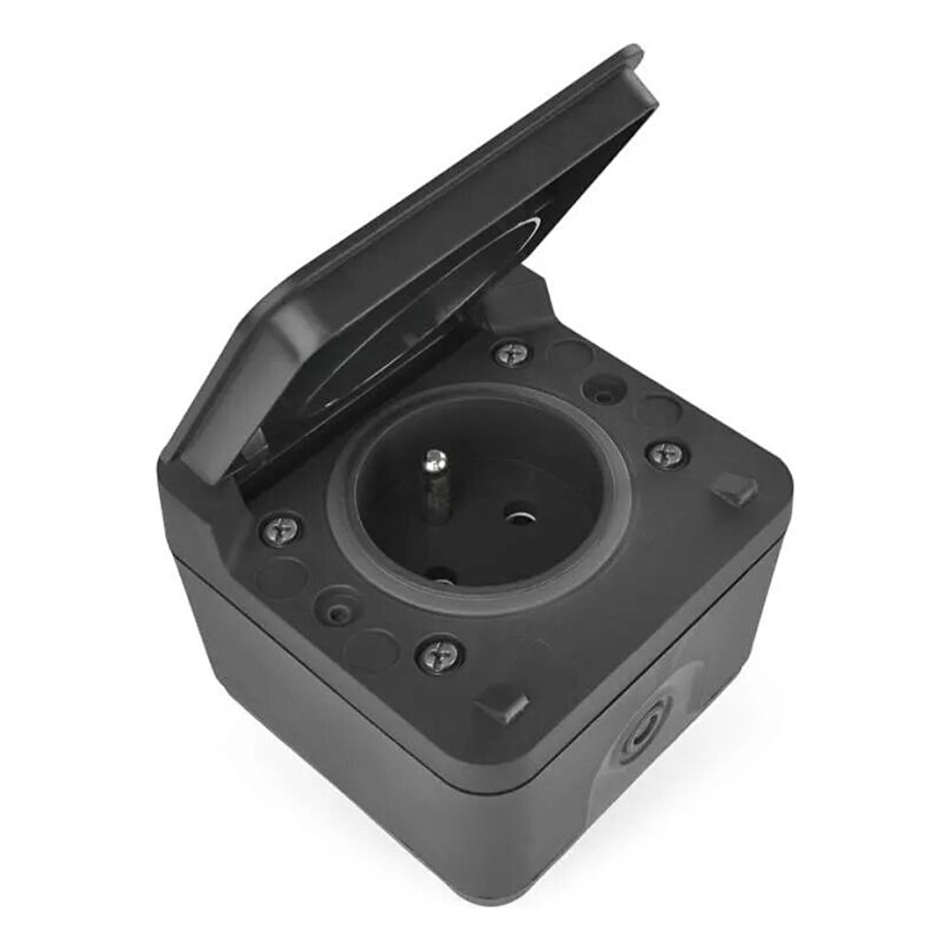 Розетка для вологого середовища IP55