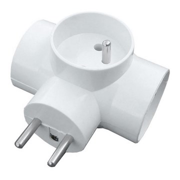 Розетка-розгалужувач 3x10A/230V