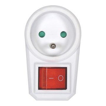 Розетка с выключателем