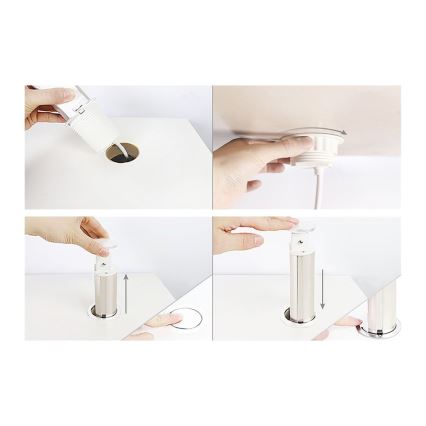 Розетковий стовпчик для стільниці 3x230V