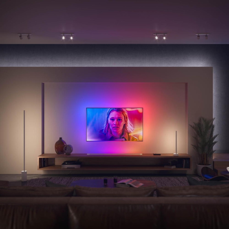 Розширювальний набір LED стрічки з регулюванням яскравості Philips Hue White And Color Ambiance 1м LED/12,3W/230V