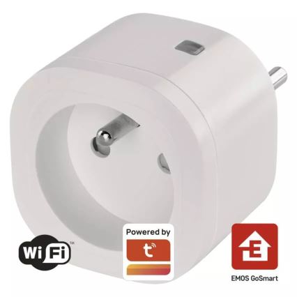 Розумна розетка GoSmart 3680W/230V/16A Wi-Fi Tuya