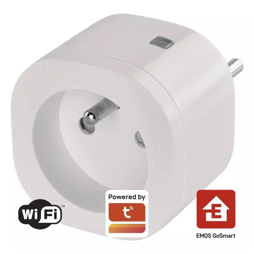 Розумна розетка GoSmart 3680W/230V/16A Wi-Fi Tuya