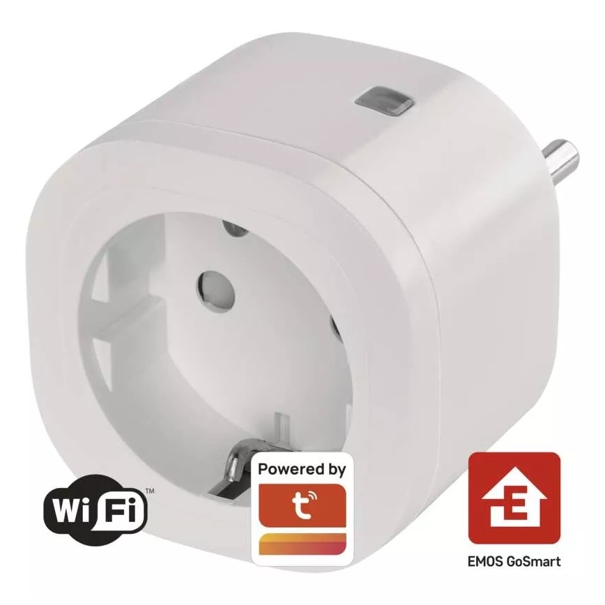 Розумна розетка SCHUKO GoSmart 3680W/230V/16A Wi-Fi Tuya