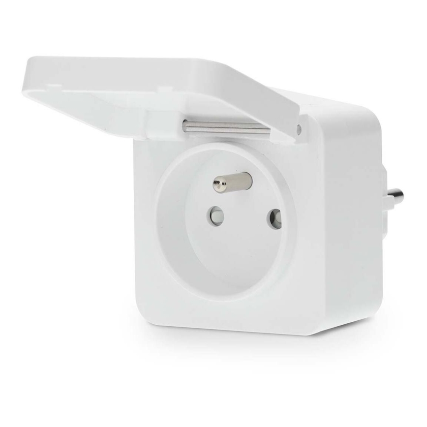 Розумна розетка Smartlife 3680W/230V/ Typ E/16A Wi-Fi Tuya IP44