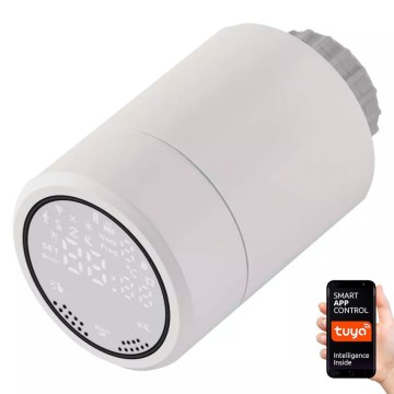 Розумна термостатична головка з РК-дисплеєм GoSmart M30x1,5 2xAA/1,5V Tuya