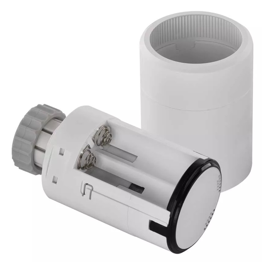 Розумна термостатична головка з РК-дисплеєм GoSmart M30x1,5 2xAA/1,5V Tuya