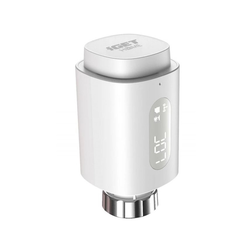 Розумна термостатична головка з LED дисплеєм 2xAA/3V Zigbee