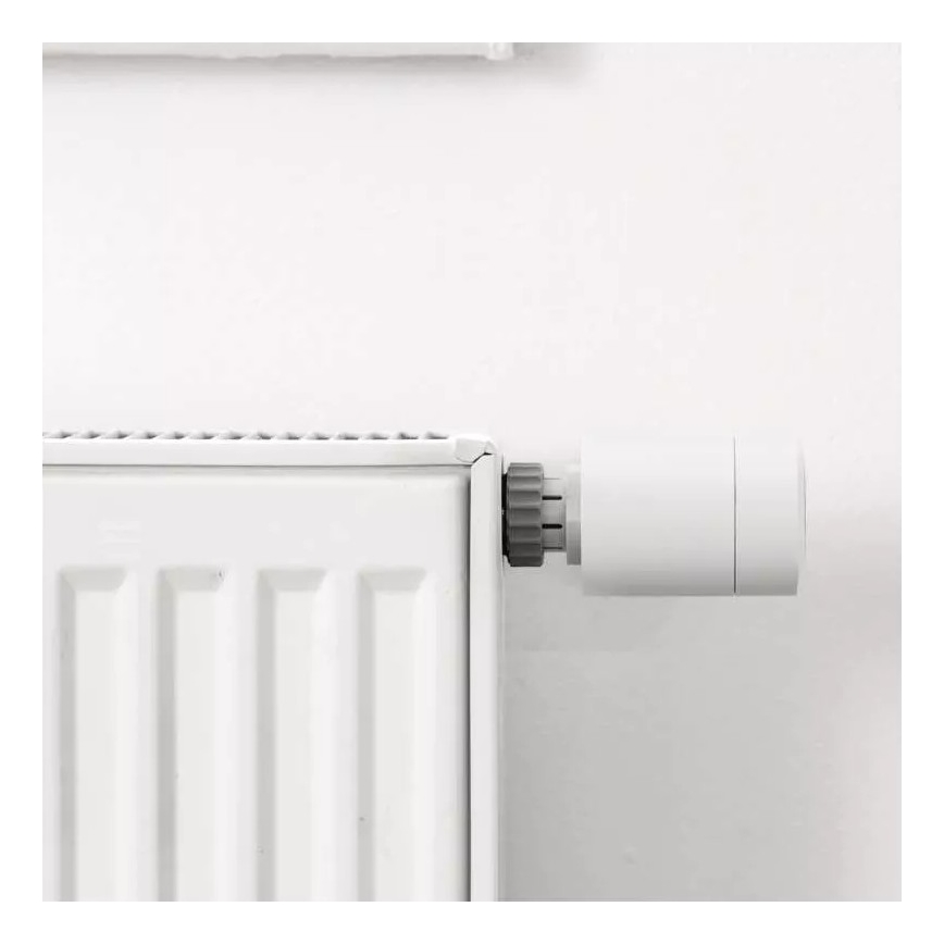 Розумна термостатична головка з РК-дисплеєм GoSmart M30x1,5 2xAA/1,5V Tuya