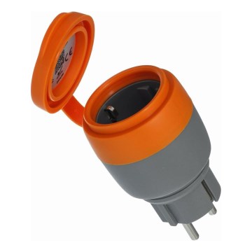 Розумна вулична розетка 3680W/230V/Тип F SCHUKO/16A Wi-Fi IP44