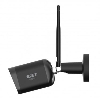 Розумна вулична камера з датчиком Full HD 1080p 12V IP65 Wi-Fi Tuya чорний
