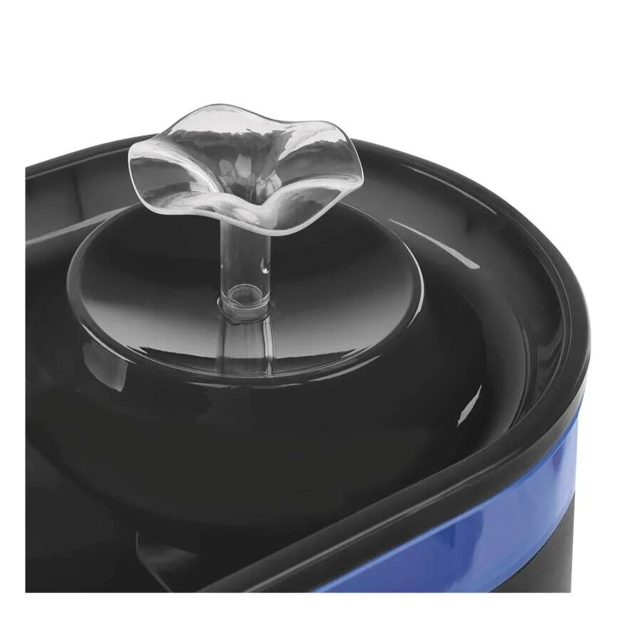 Розумний фонтан для домашніх тварин 2,6 l/5V сірий Wi-Fi