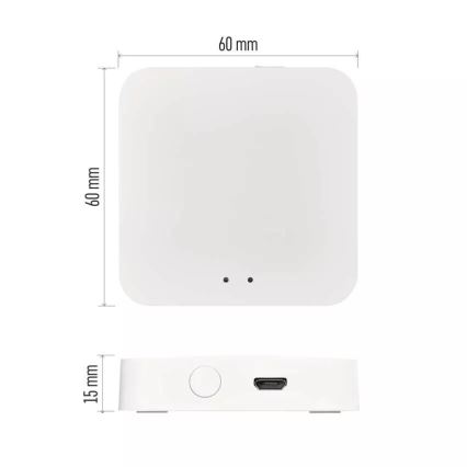 Розумний шлюз GoSmart ZigBee 3.0 5V Wi-Fi
