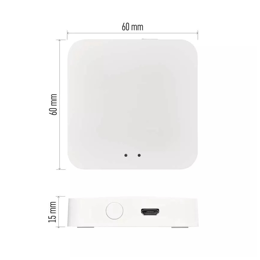 Розумний шлюз GoSmart ZigBee 3.0 5V Wi-Fi