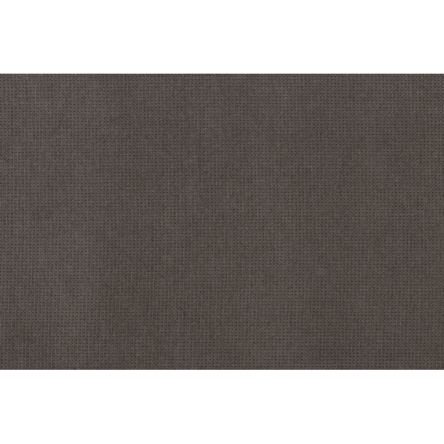 Розкладний диван PALERMO з місцем для зберігання та пуфом, коричневий, правий