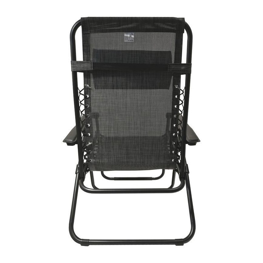 Розкладний стілець для відпочинку антрацит