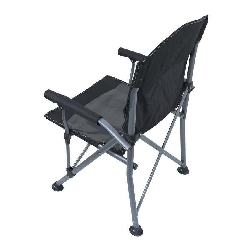 Розкладний кемпінговий стілець чорний