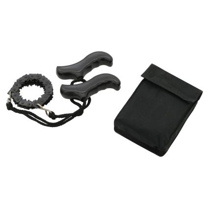 Ручная бензопила черная