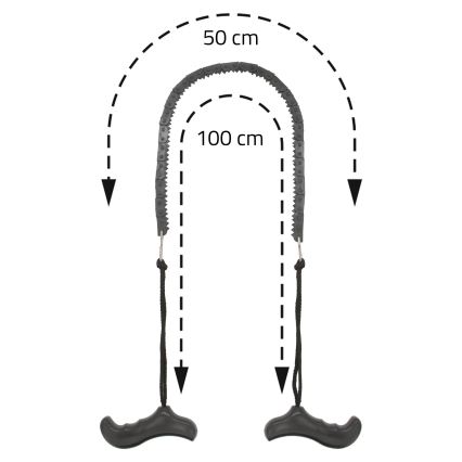 Ручная бензопила черная