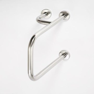 Ручка 23,5x38 см нержавіюча сталь/срібляста