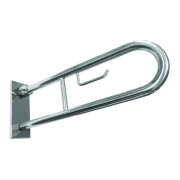 Ручка-скоба 10,3x25,3 см з нержавіючої сталі, сріблястого кольору