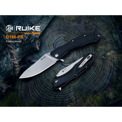 Ruike RUD198PB - Складной карманный нож 23,1 см черный