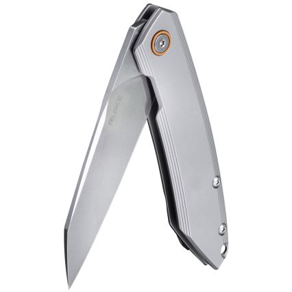 Ruike RUP831SSA - Складаний компактний ніж 19,5 см срібний