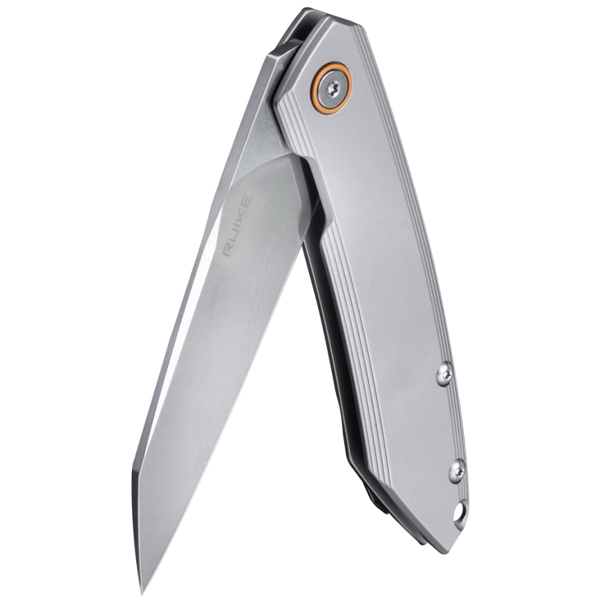 Ruike RUP831SSA - Складаний компактний ніж 19,5 см срібний