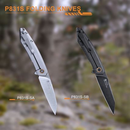 Ruike RUP831SSA - Складной компактный нож 19,5 см серебристый