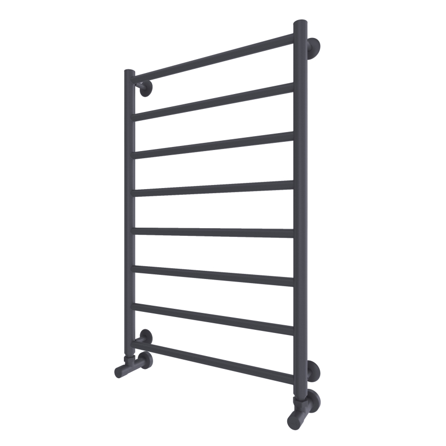 Рушникосушарка‑драбина для ванної INOX FLAT 163W/230V 77x53 cm нержавіюча сталь/антрацит