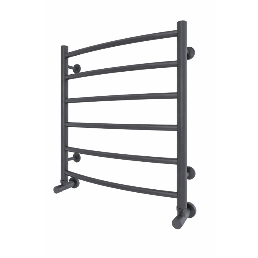Рушникосушка-драбина для ванної INOX CLASSIC 122 Вт/230 В 57×53 см нержавіюча сталь/антрацит