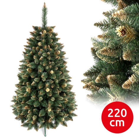 Рождественская елка GOLD 220 см (сосна)