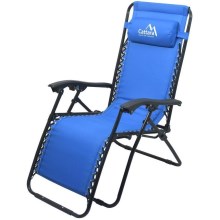Розкладне кемпінгове крісло синій