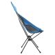 Розкладний кемпінговий стілець синій 105 см